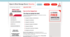 Desktop Screenshot of garagedoor-repair.com.au